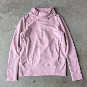 Lululemon High Lines Pullover in Heathered Vintage Mauve size 2